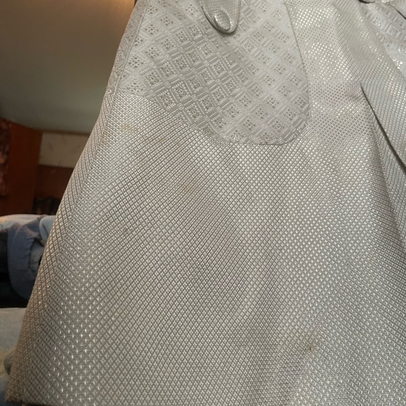 Gucci Elegant Jaquard Trench Coat & Skirt Set Women SS2006 sz 2 XS. IT 38 - Picture 13 of 16